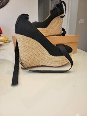 Black Louboutin Wedges